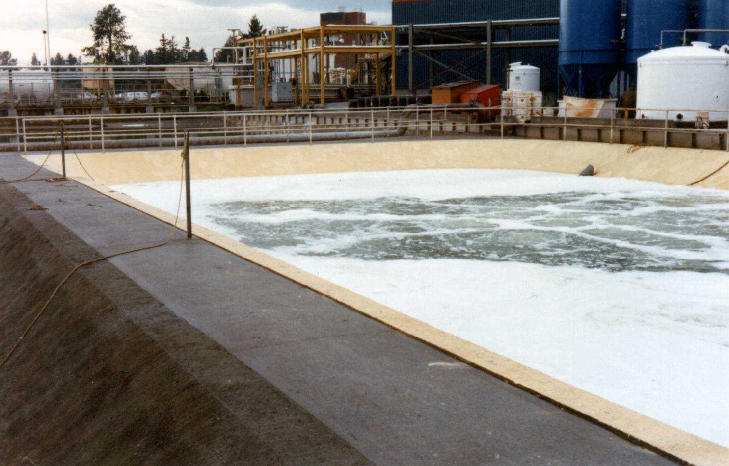 Lagoon at Textronix Plant